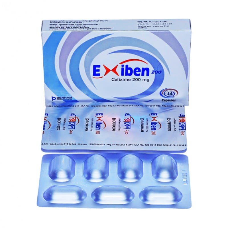 Capsule Exiben 200mg (14pcs)